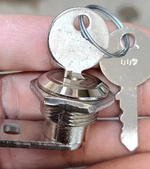 Heavy camlock brass key