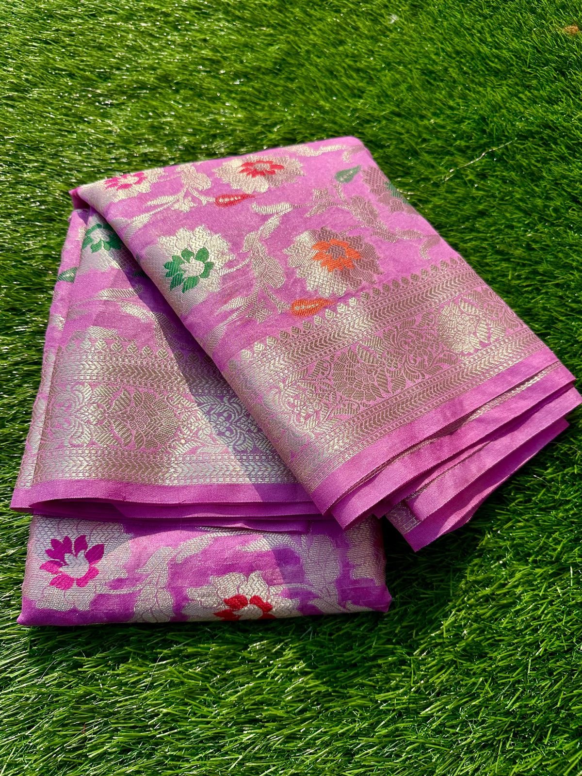 Georgette Silk Saree