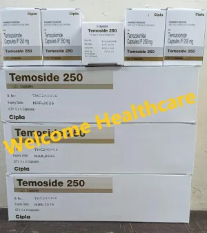 TEMOSIDE 250mg CAPSULE