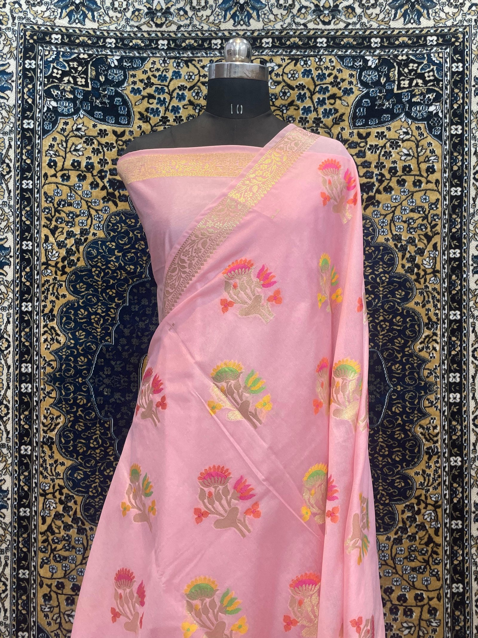 Georgette Silk Multi Buta Sarees Royal Look Sarees