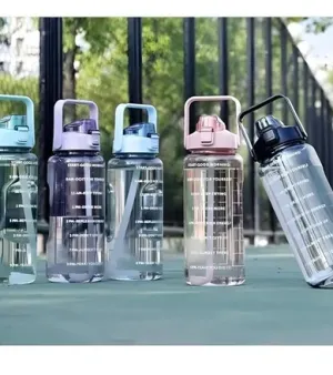 Motivational water bottle