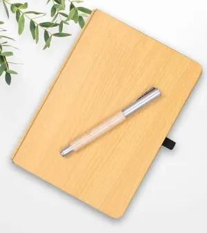 Wooden Diary Set