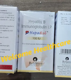 HEPAREL 100iu INJECTION