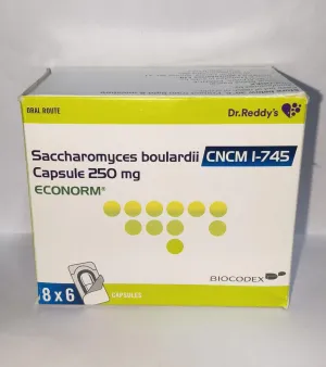 ECONORM 250mg CAPSULES
