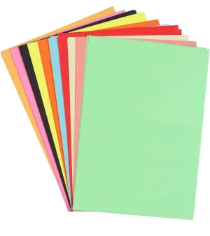 A4 size pastel sheets