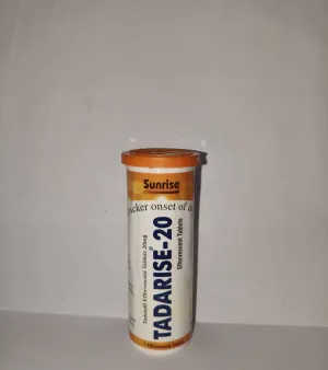 TADALAFIL EFFERVESCENT 20mg TABLETS