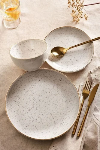 Ceramic White Plates