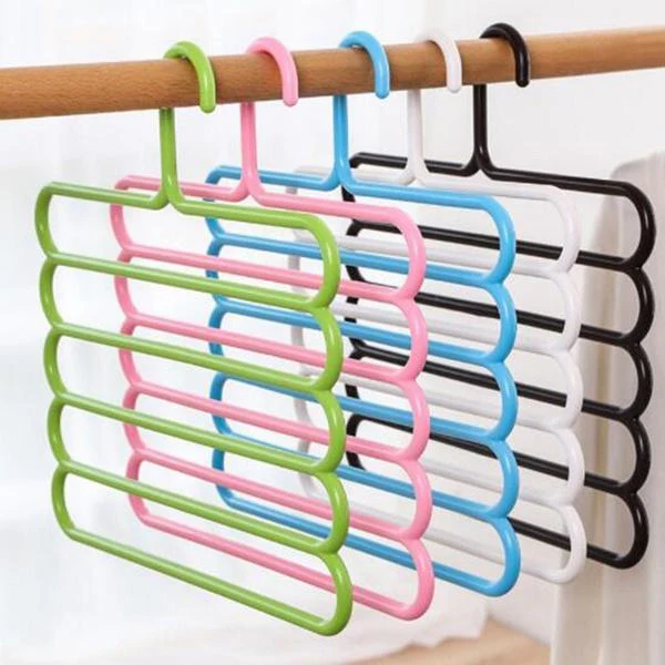 Space Saving Hanger – 5-Layer Multipurpose