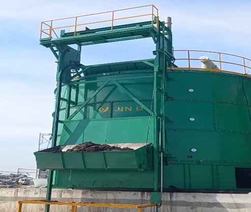 Composting Tower Chicken Manure Fertilizer