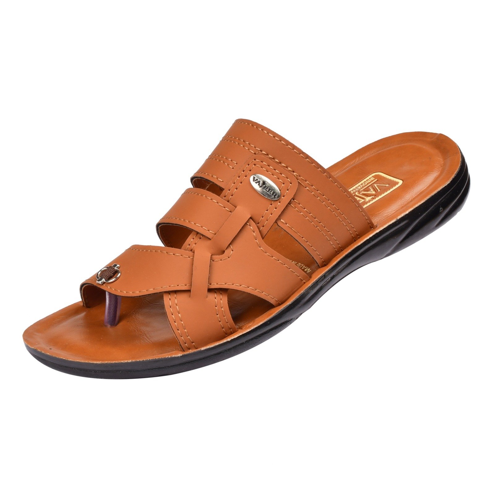 Mens Slipper 8051-TAN