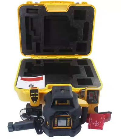 Wireless Green Beam Pro-Land Laser Leveler Kit