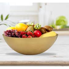 Brass Fruit Bowl