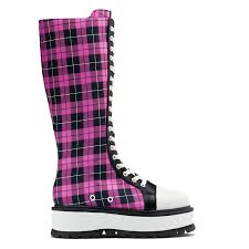 Check Long Boots