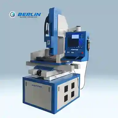 Blue Cnc Edm Drilling Machine