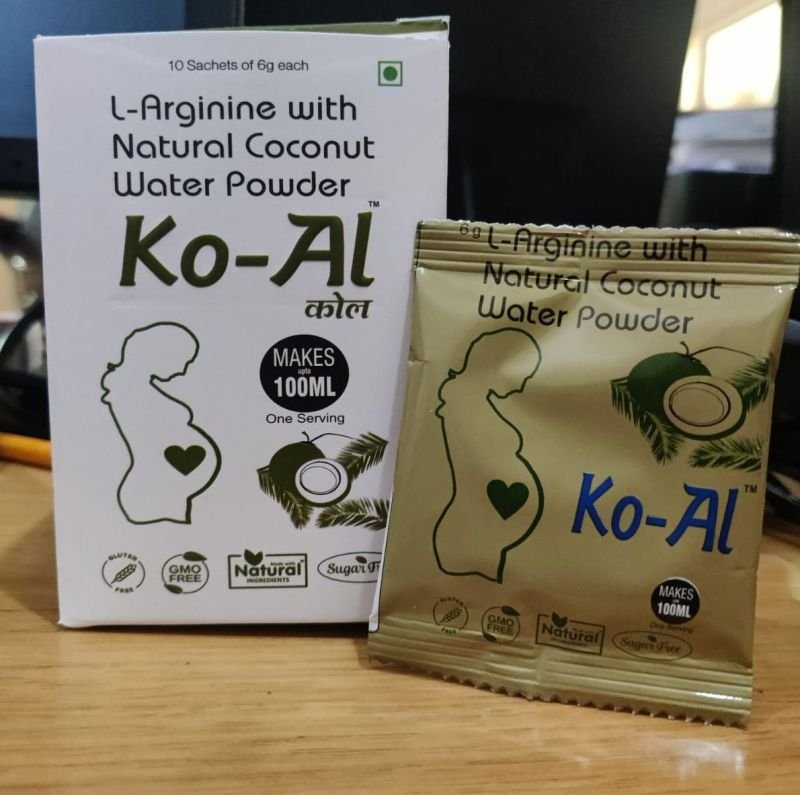 L-Arginine with Natural Coconut Water Powder
