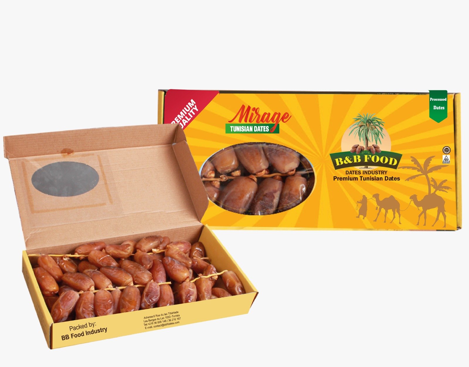 Natural Deglet Nour Premium Dates