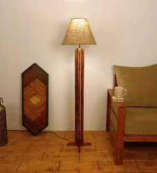 Wooden Floor Lamp, Condition : New