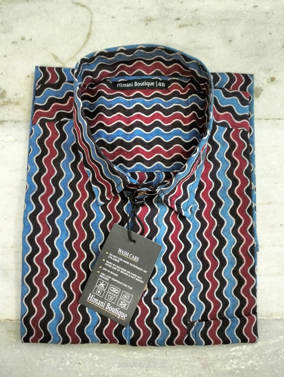Mens Casual Printed Shirt