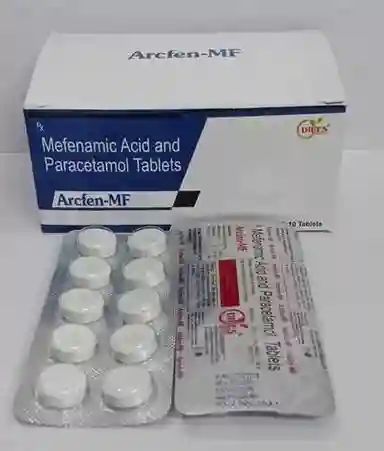 Tablets Mefenamic Acid 250 Paracetamol 325