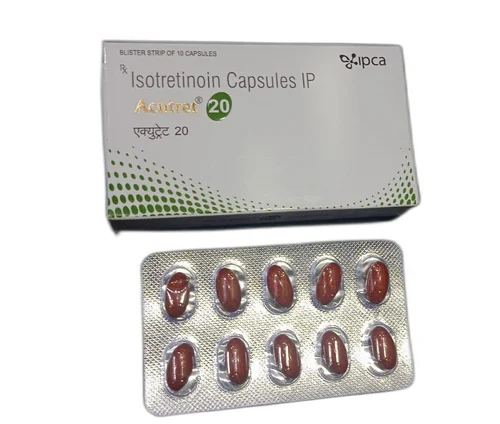 Acutret 20mg Capsules, Dose : 20 mg