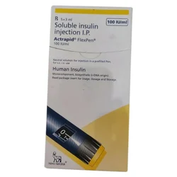 Actrapid Flexpen Insulin, Form : Insulin Pen