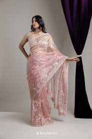 Organza Saree