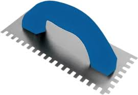 Notch trowel