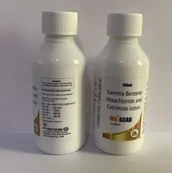 Gamma Benzene Hexachloride And Cetrimide Lotion Zest Scab Lotion, Usage : Skincare