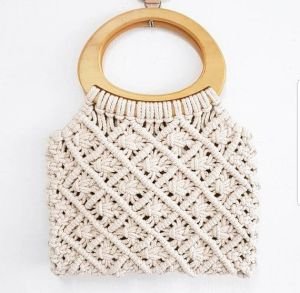Bamboo Handle Bag