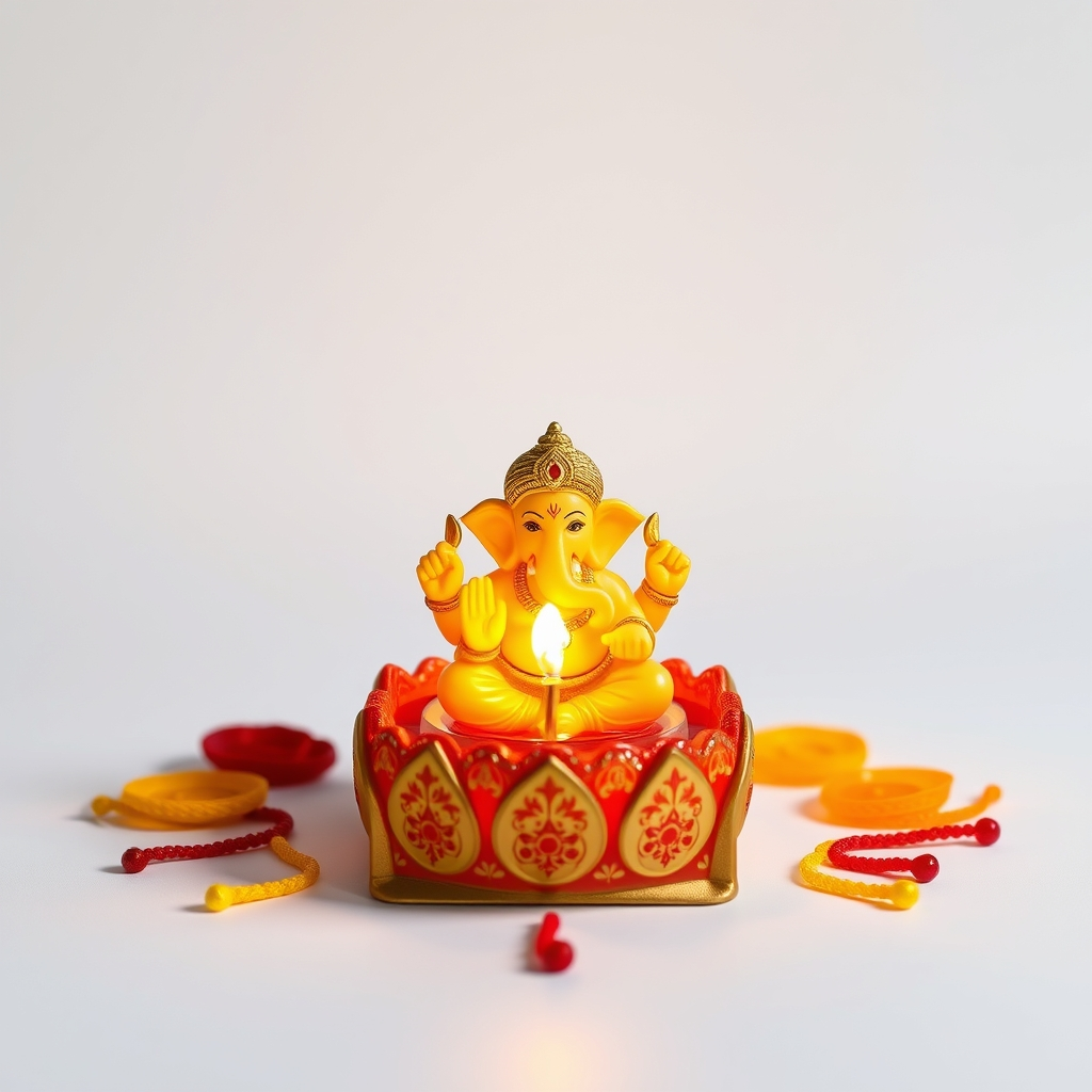Ganesh Kumkum Box – Festive Design
