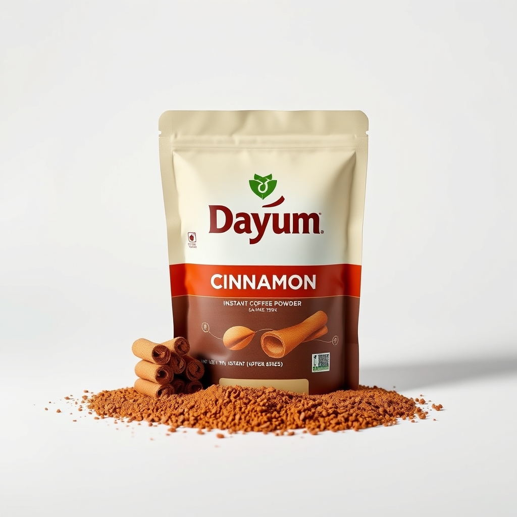 Dayum Cinnamon Instant Coffee Powder