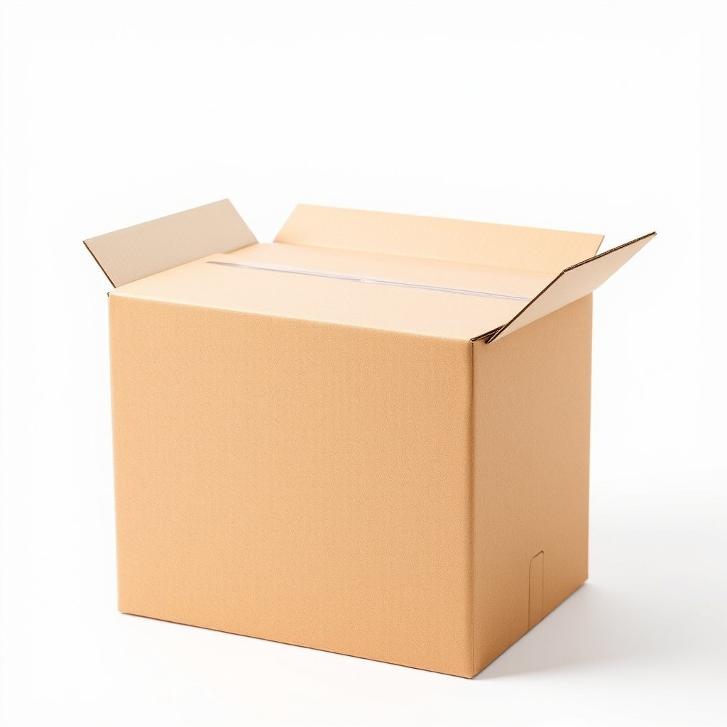 Brown Corrugated Box