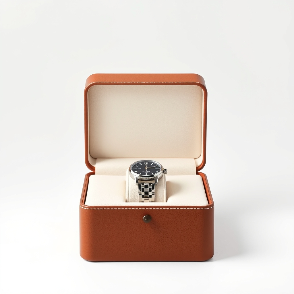 Luxury PU Leather Cardboard Storage Gift Packaging Watch Set Boxes