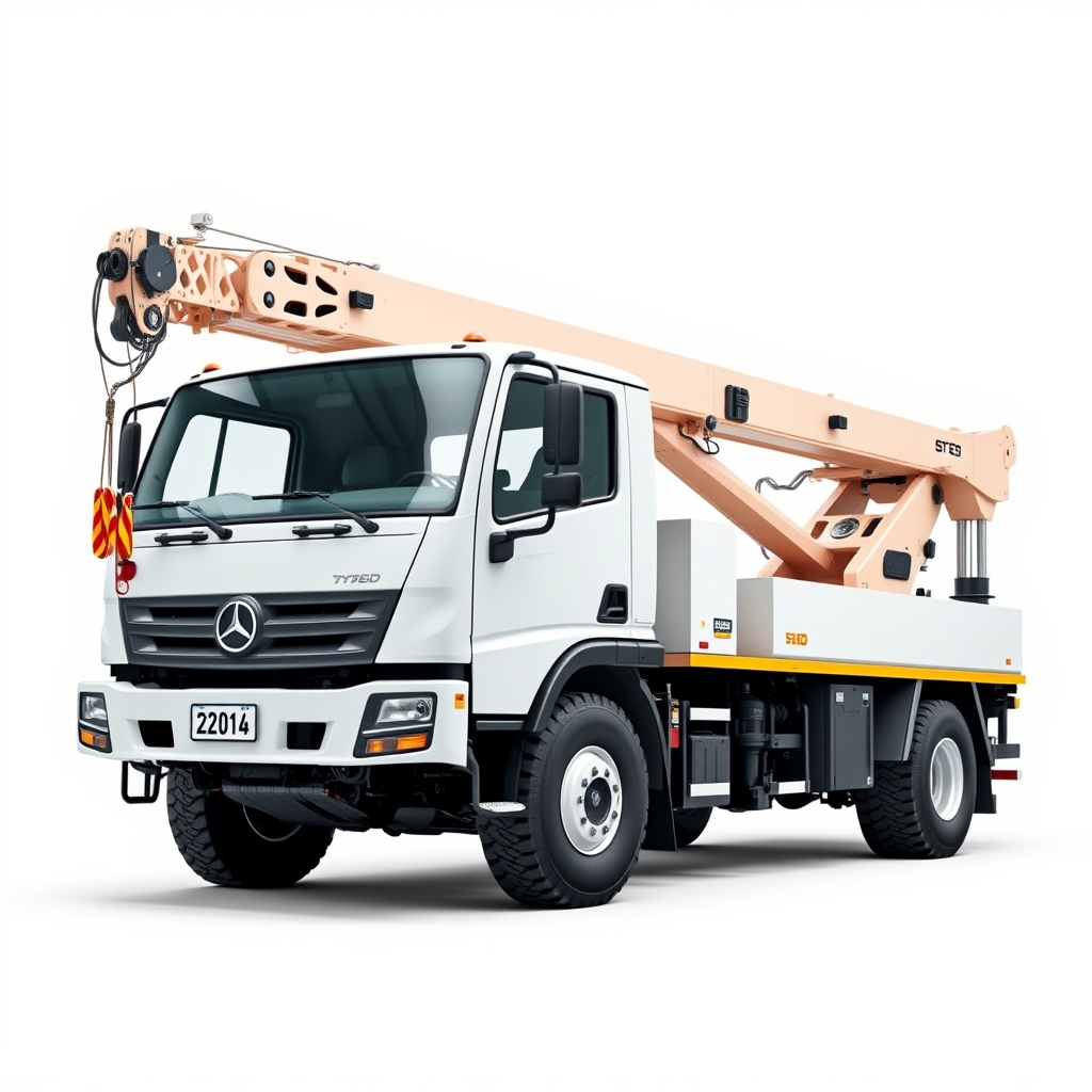12ton Small Truck Crane QY12KC