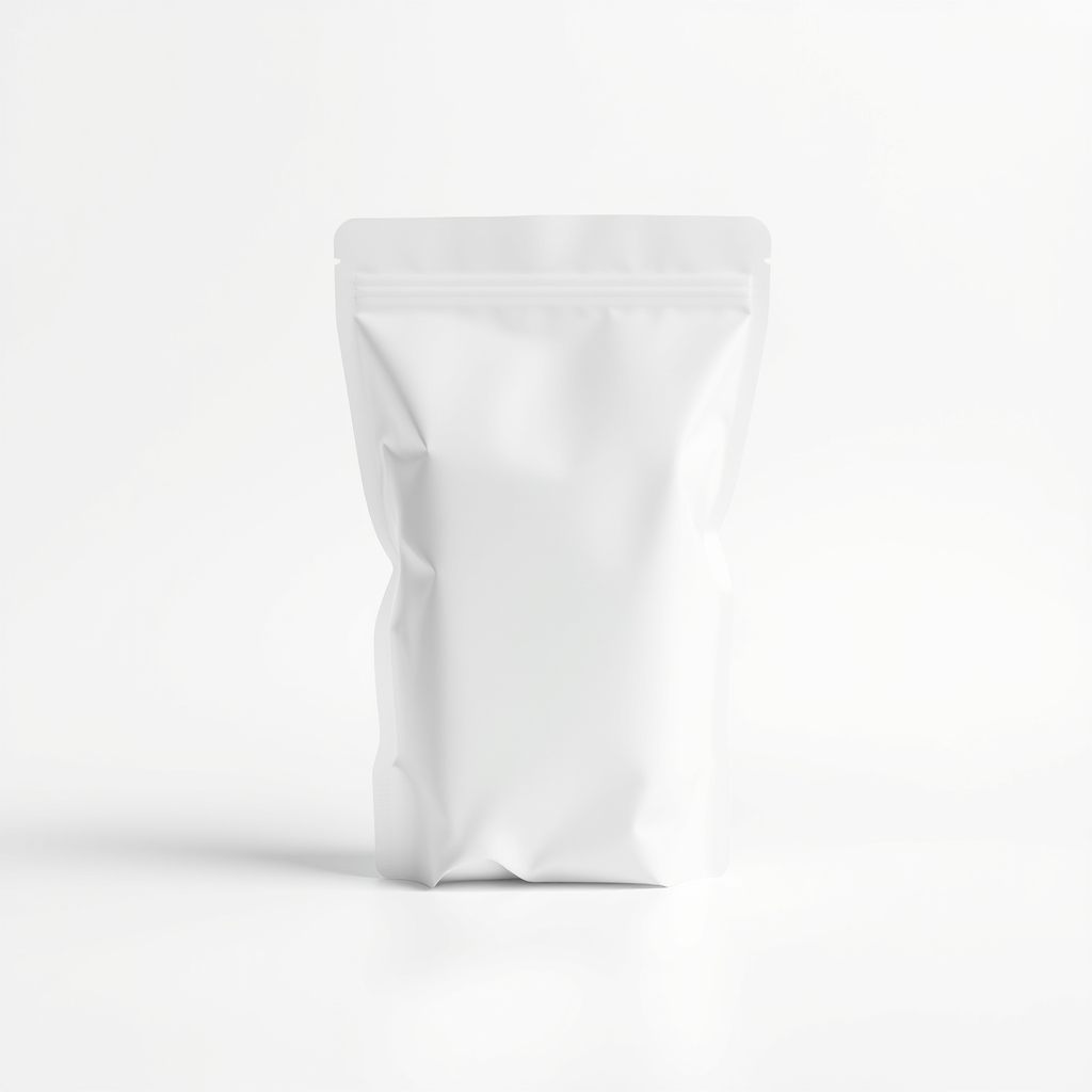 Flat Bottom Pouch No Zipper