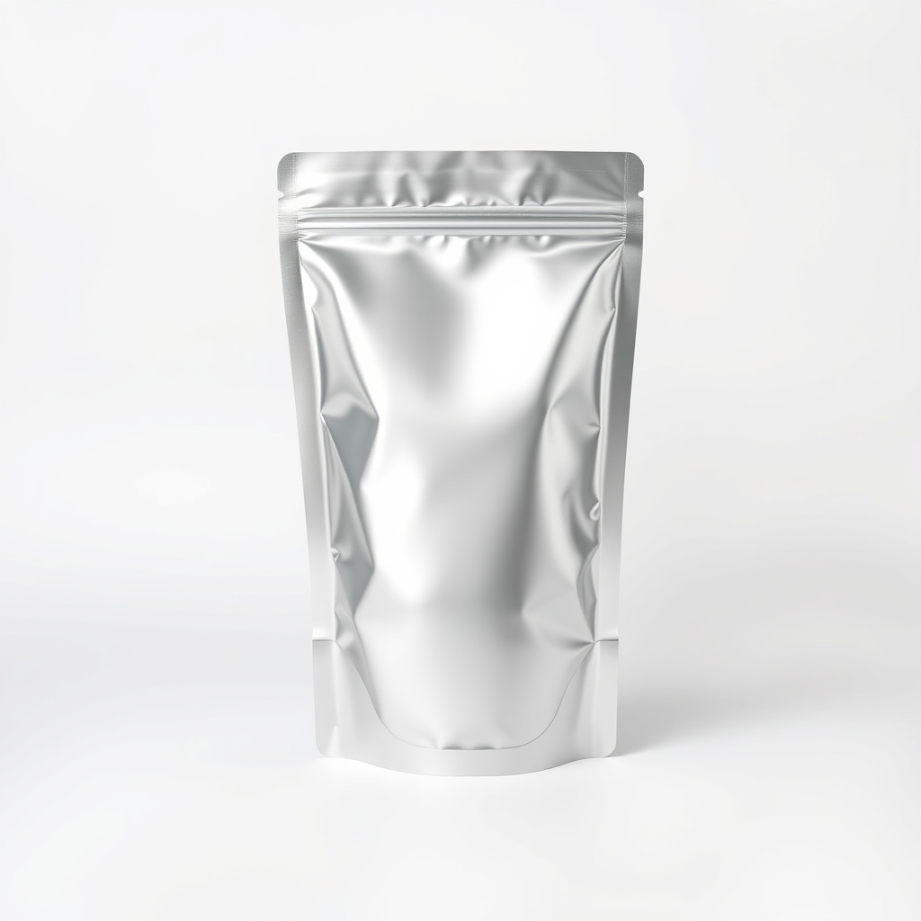 Foil Clear Stand Up Pouches With Valve