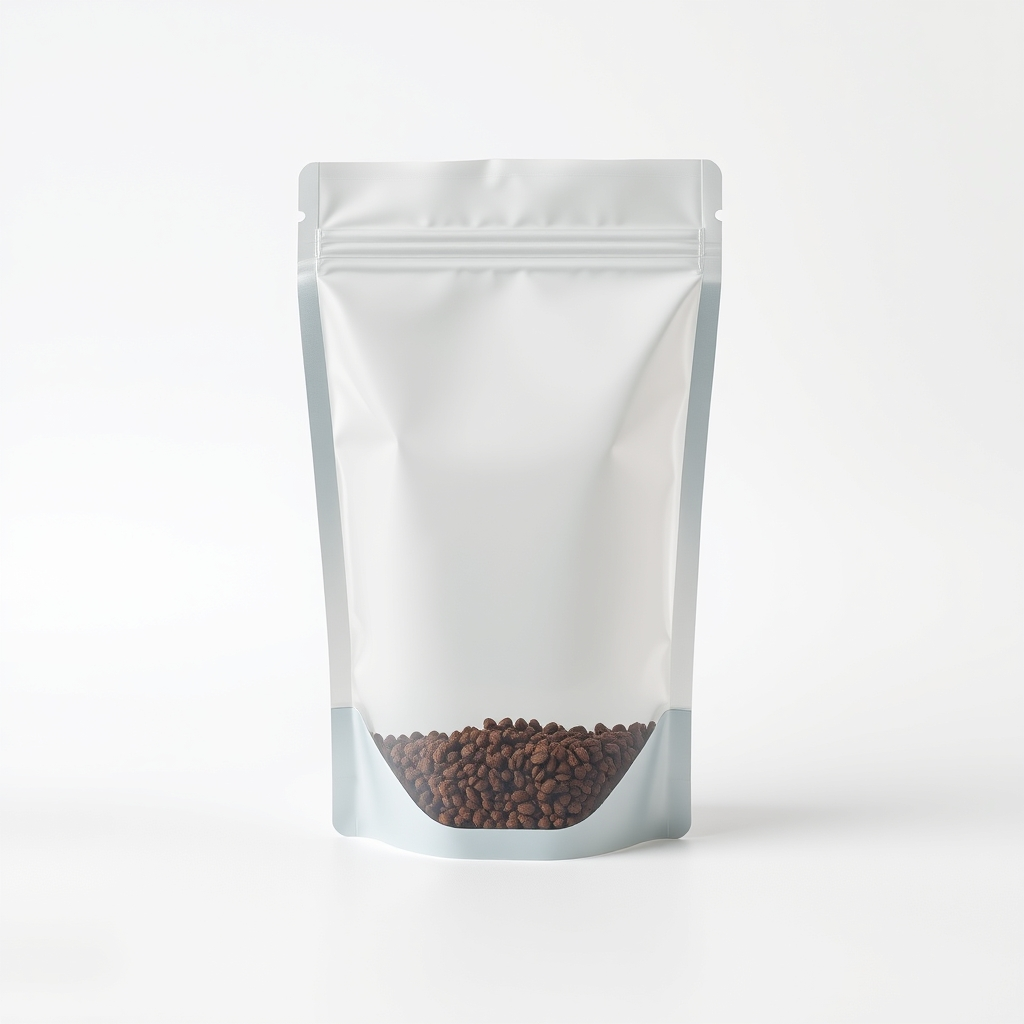 Both Side Transparent Stand Up Pouches With Valve