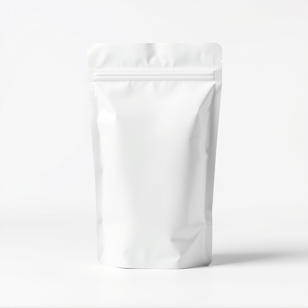 Recyclable Flat Bottom Pouch With Tear Off Zipper And Valve