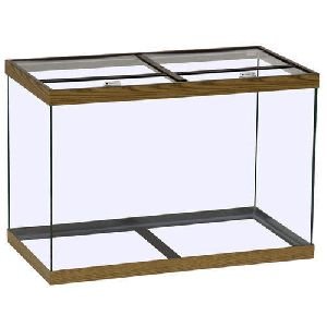 Glass aquarium fish tank