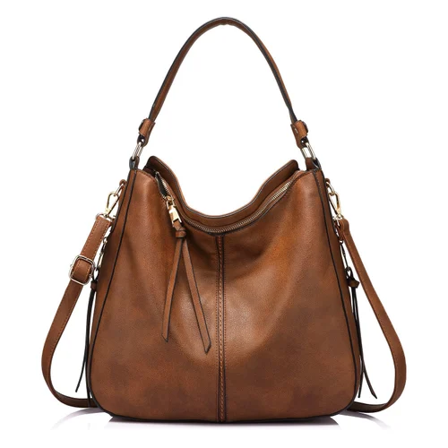 Leather Hobo Bag