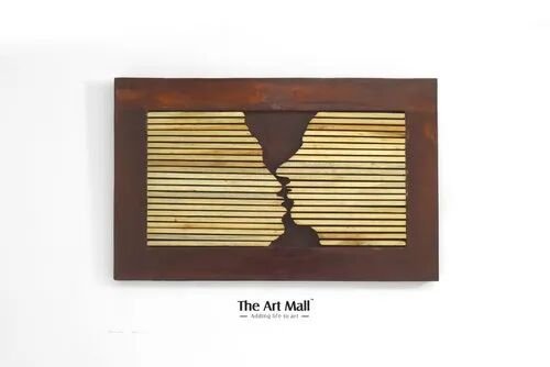 Face Wooden Wall Art