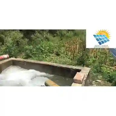 Blue 15 Hp Solar Water Pumpset, Max Volt: 220v