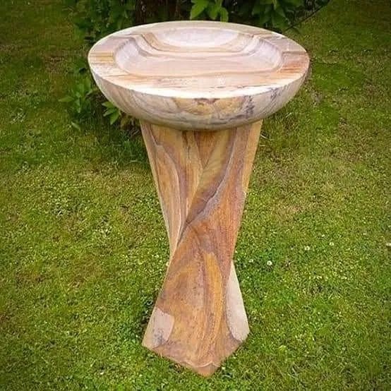 Marble Bird Bath : Usage : for bird bath