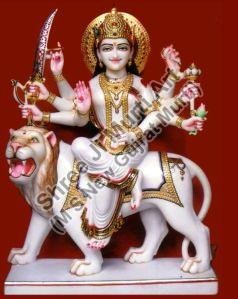 Marble Durga Statue