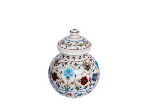 Marble Inlay Pot