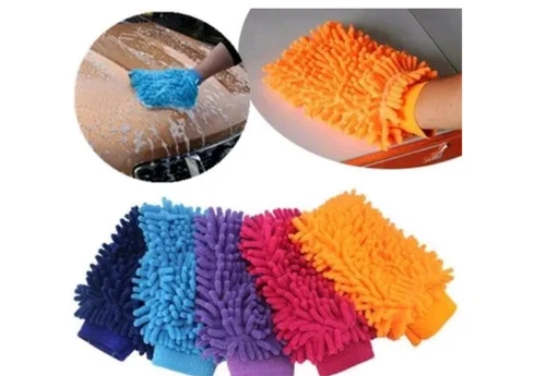 microfiber cleaning glove