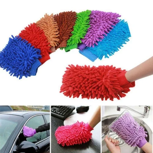 microfiber cleaning glove
