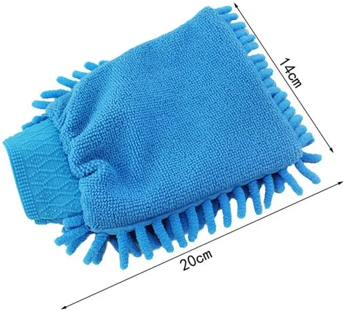 microfiber cleaning glove