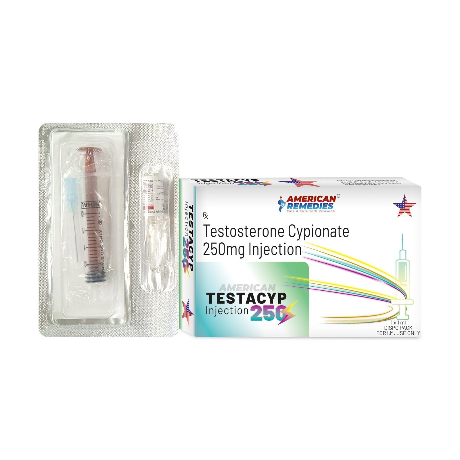 TESTACYP CYPIONATE 250mG INJ