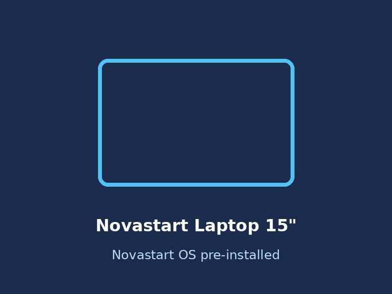 Novastart Laptop 15"